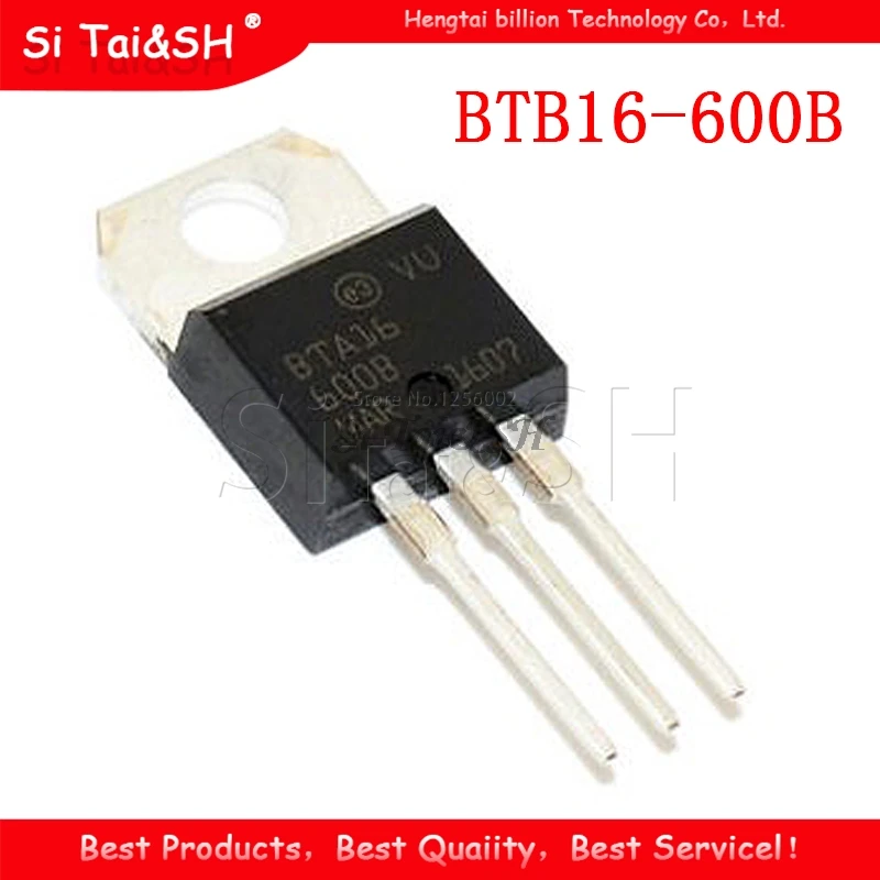 10 шт. BTB16 600B 220 600 TO220 16 600B|Интегральные схемы| |