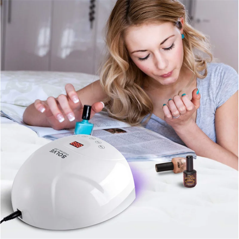 

48W Multi-function 33UV/LED Nail Lamp Smart Induction Nail Machine Nail Polish Glue Dryer Nail Phototherapy Lamp