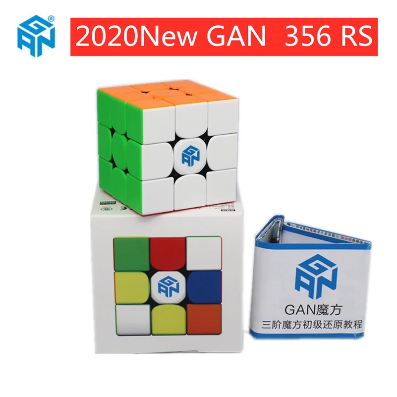 GAN 356 RS 3x3x3 магический скоростной куб stickerless GAN356 rs Cubo magico professional gan 356rs головоломка