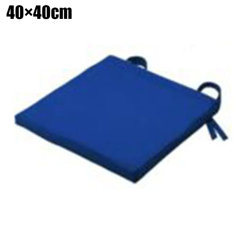 

Kitchen Chair Cushion Pads Patio Polyester Removable Seat Pads Waterproof