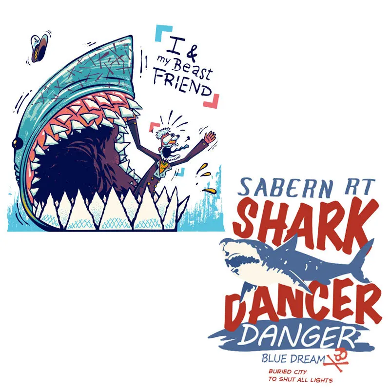 Милые нашивки большого размера с теплопередачей для футболки и куртки сделай сам