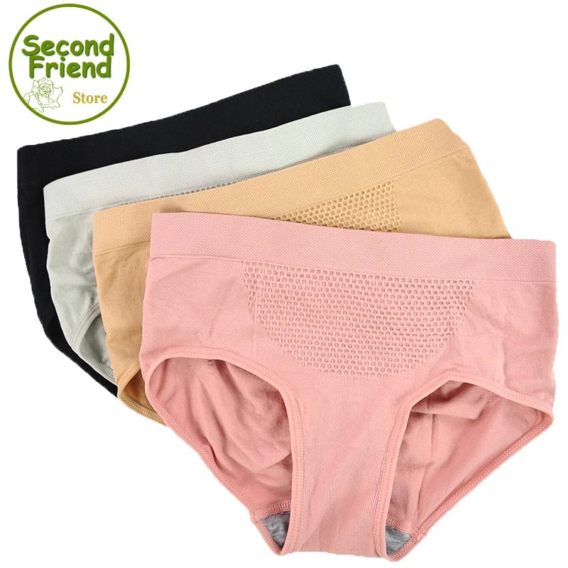 

3pcs/Set High Waist Cotton Women's Panties Menstrual Panties Breathable Sexy Female Dropshipping Culotte Menstruelle Bielizna