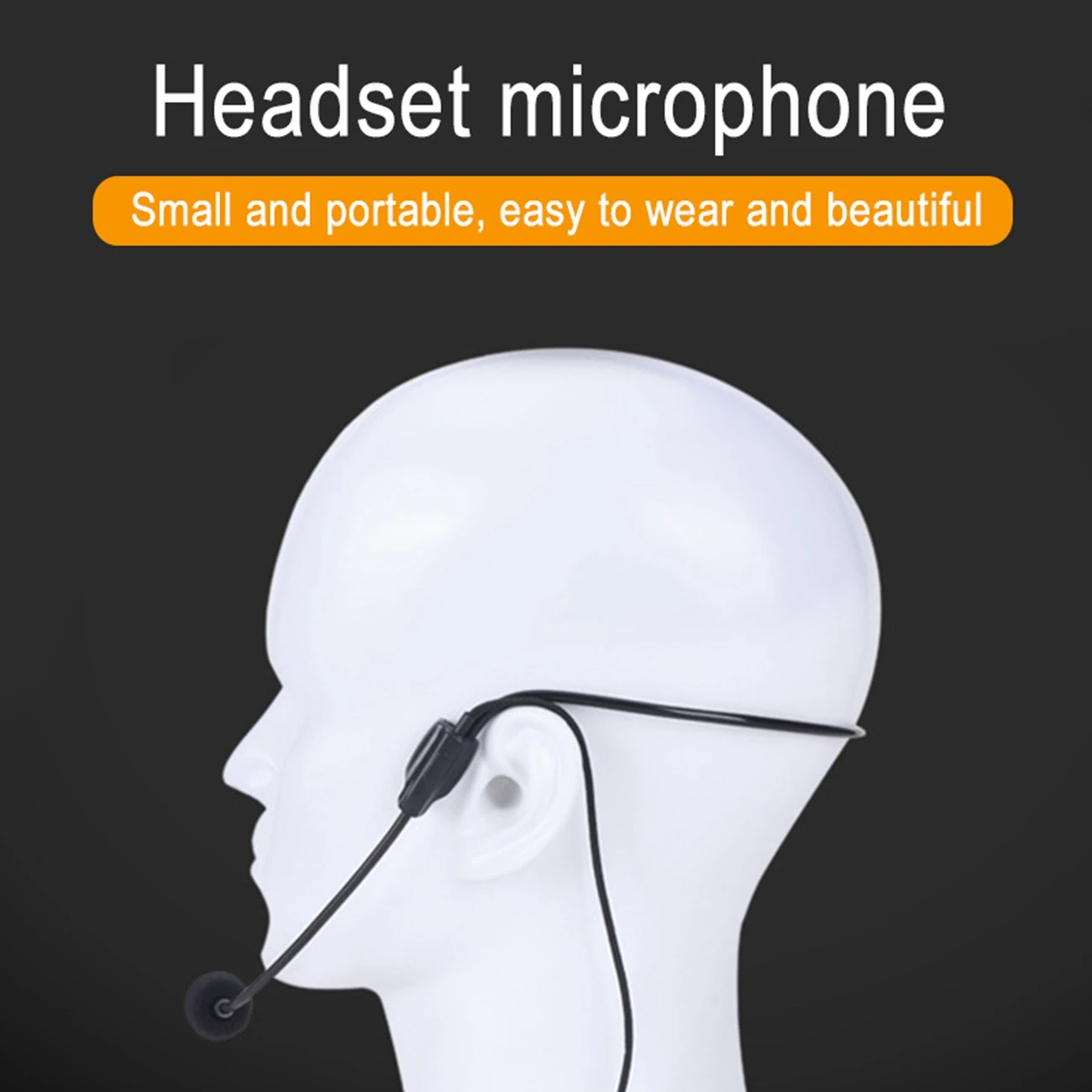 Проводная гарнитура с шумоподавлением 3 5 мм компьютерные наушники микрофоном