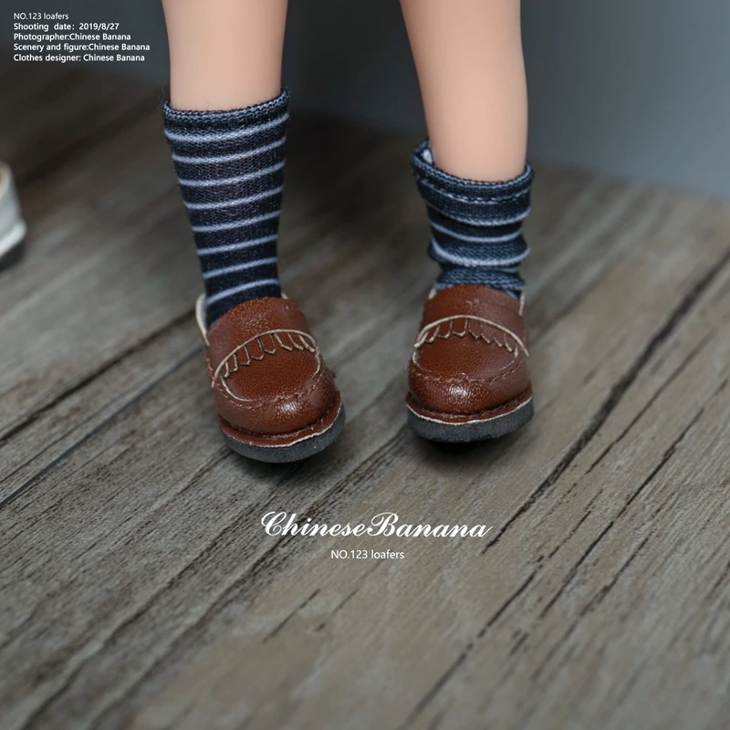 Аксессуары для кукол Универсальная кожаная обувь в британском стиле блайз азон