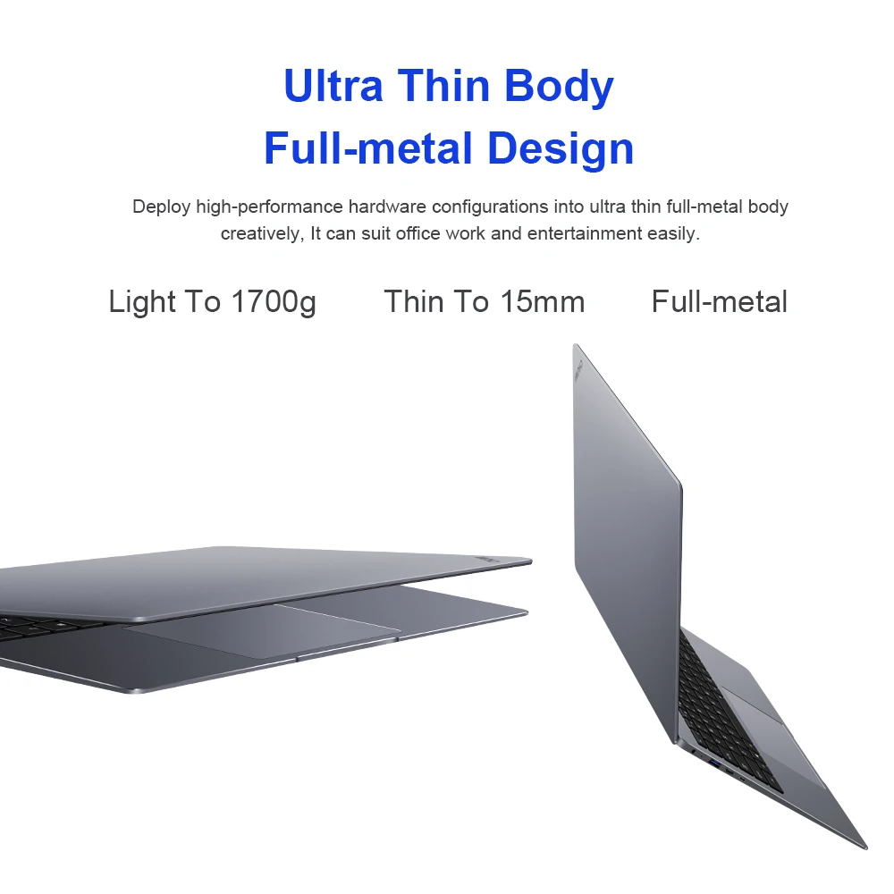 CHUWI AeroBook плюс 15 6 inch в формате 4K UHD Дисплей ноутбук windows10 Intel i5 6287U 8 Гб Оперативная