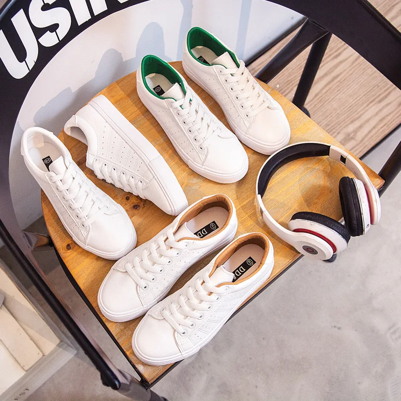 

White Sneakers Women canvas shoes Spring Summer ons Women Sneakers Flat Shoes Women's slipony women casual G788