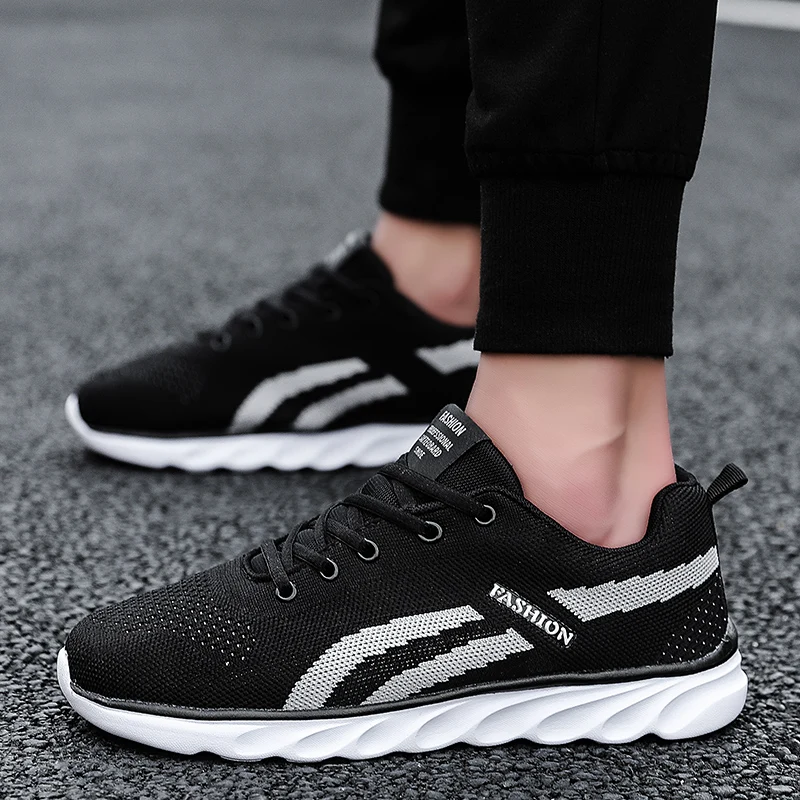 FAN PAO Men Male Official Original Running Athleisure Sport Leisure Walking Sneakers Mesh Fashion Street Casual Shoes Balenciaca | Спорт и