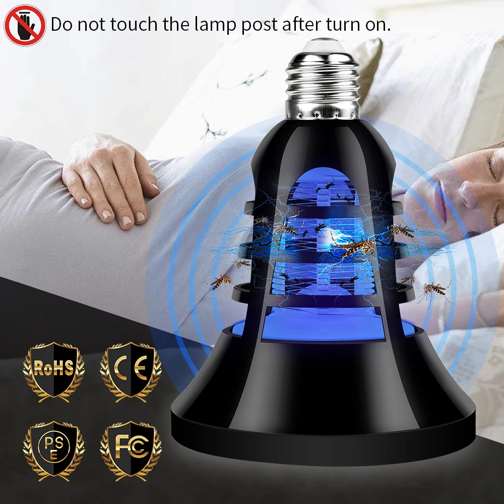 

5V Mosquito Killer Lamp LED Repellent Lamp 220V UV Night Light LED Mosquito Trap Lantern Repellent Lamp Night Light Outdoor