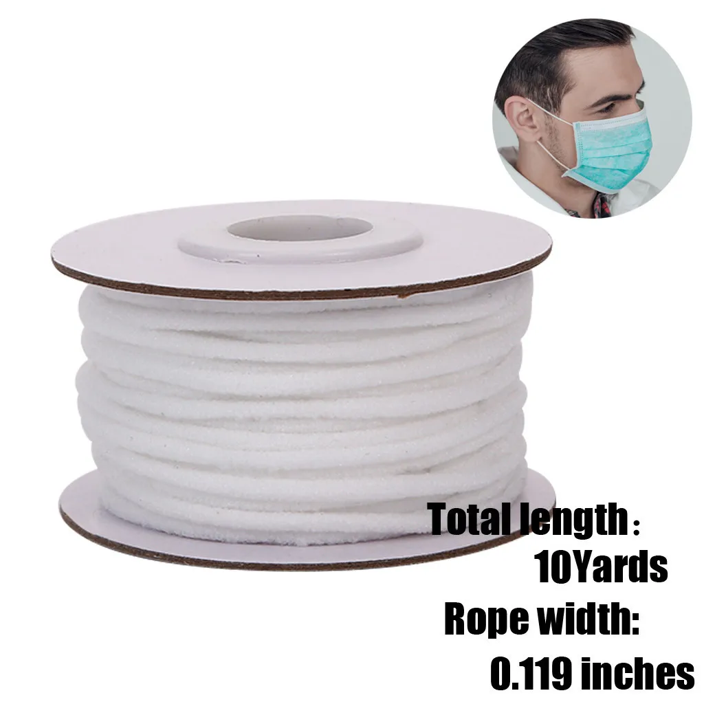 Эластичная лента 3/4/5 мм лицевая повязка для одежды сделай сам Ушная веревка и