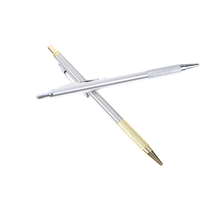

1PC Carbide Scriber Hard Metal Tile Cutting Machine Lettering Pen Engraver Glass Knife Scriber Cutting Tool Diamond Glass Cutter