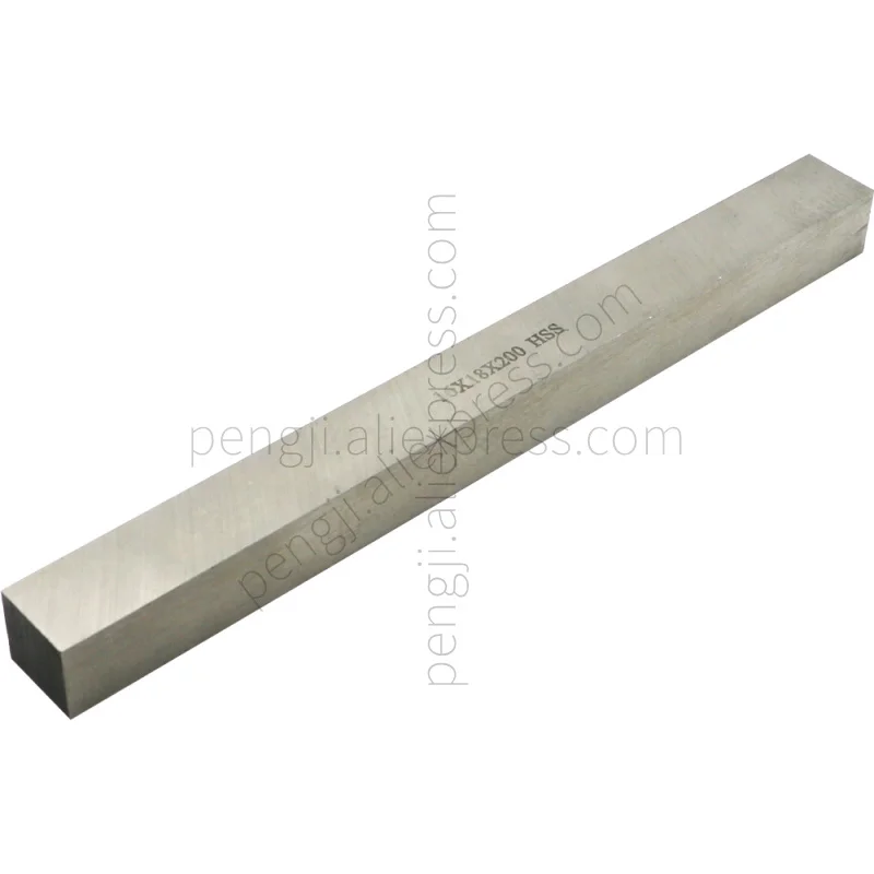

HSS CNC Lathe Tool Bit 16mm x 18mm x 200mm, Square Lathe Turning Tool Blanks, High Speed Steel Rectangular Fly Cutter Mill Blank