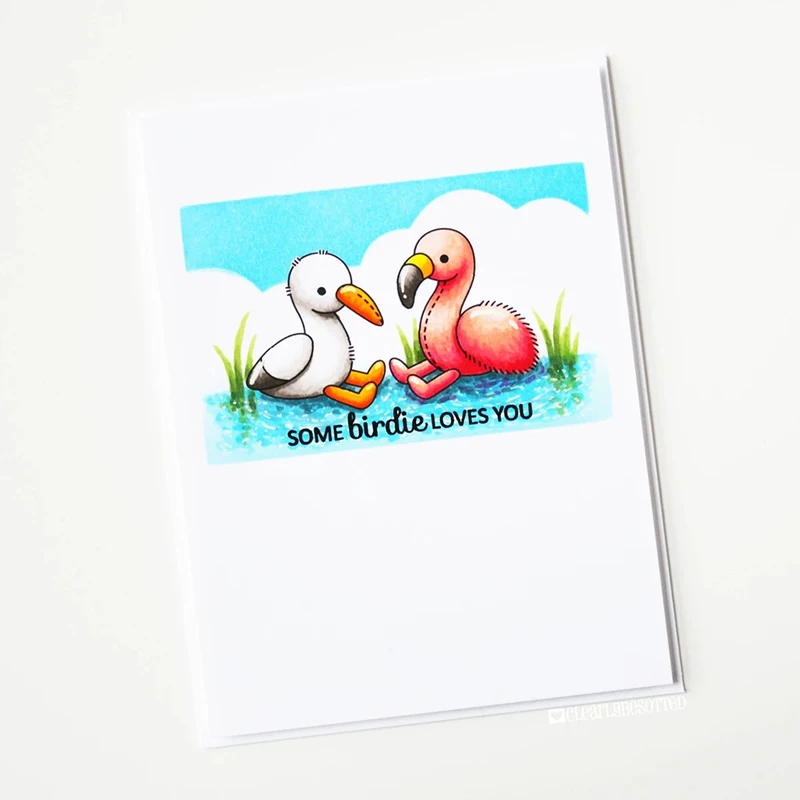 Металлические штампы-трафареты Mai Lovely Bird штамп для скрапбукинга сделай сам