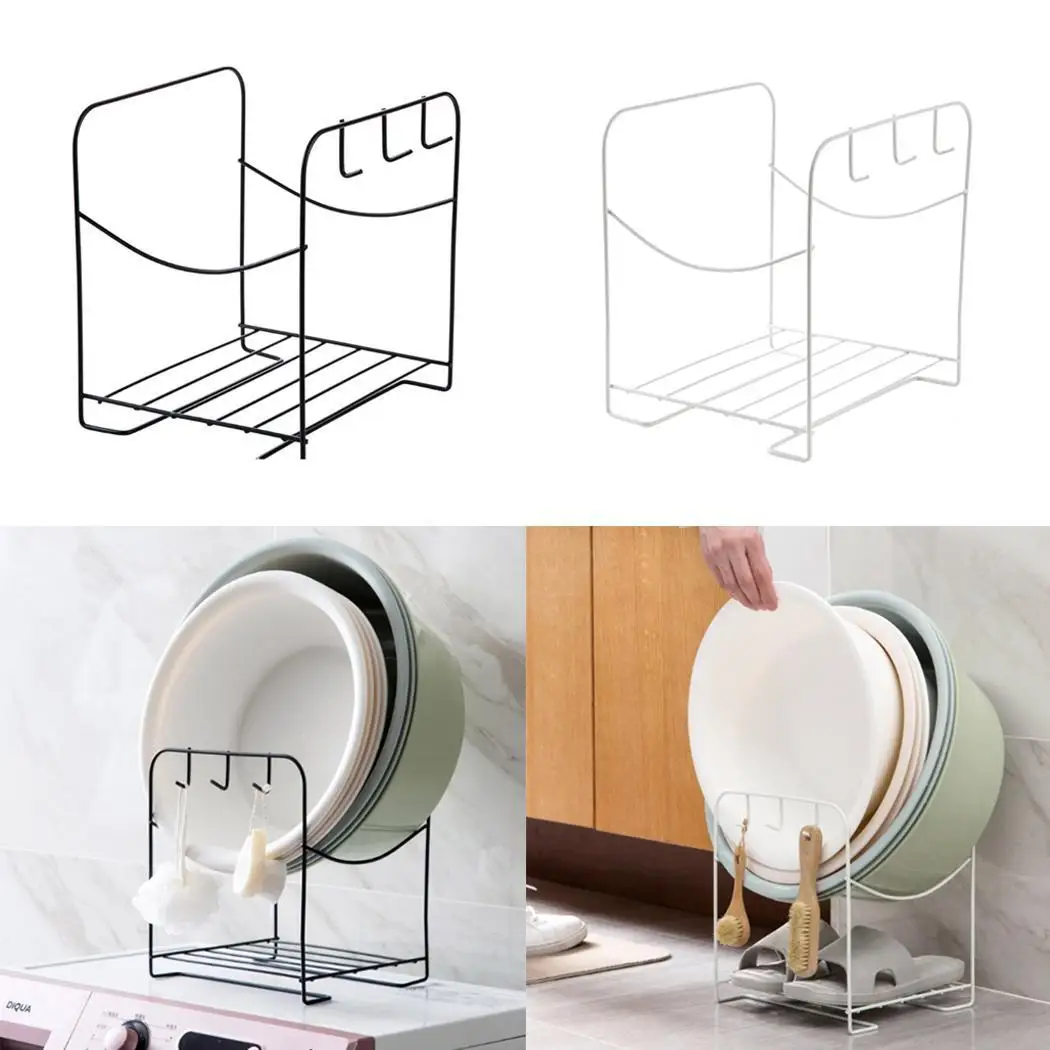 Кухонная прочная стойка для хранения многофункциональная железная напольная