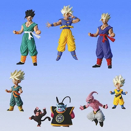 BANDAI Dragon Ball экшн-фигурка HG Gacha19 Bomb сон Гохан Новая редкая модель игрушки | Игрушки и