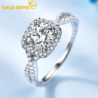 sace gems blue topaz gemstone rings for women girls solid 925 sterling silver handmade engagement wedding band fine jewelry