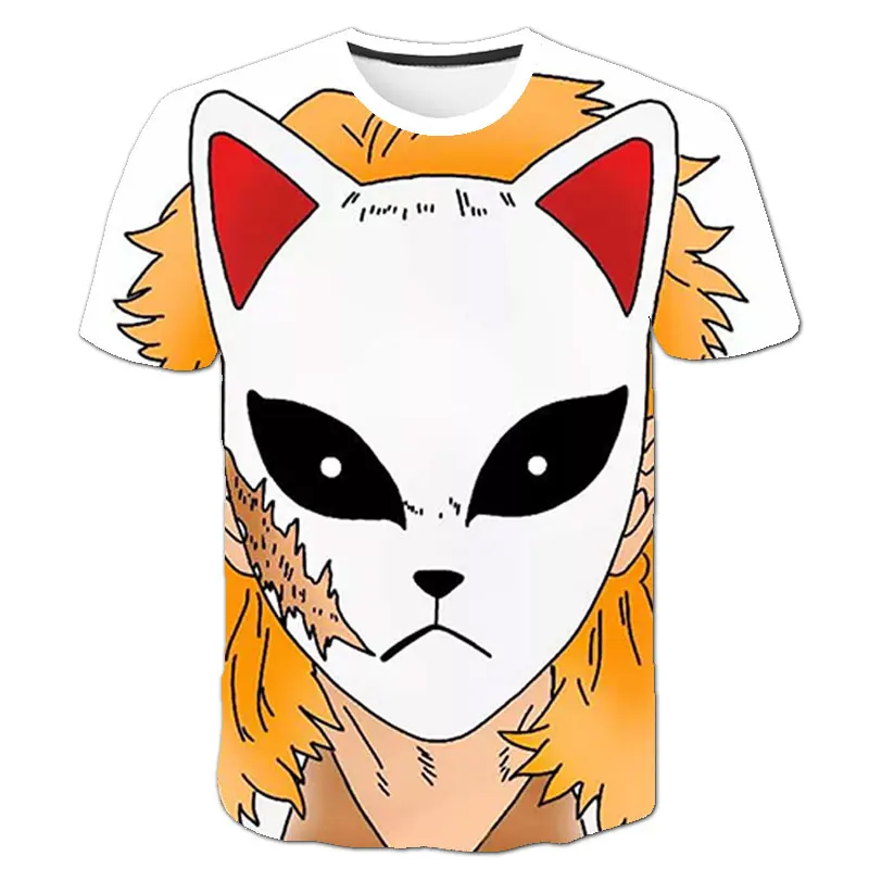 2020 одежда для подростков кимоно из аниме футболка с рассекающим демонов no Yaiba