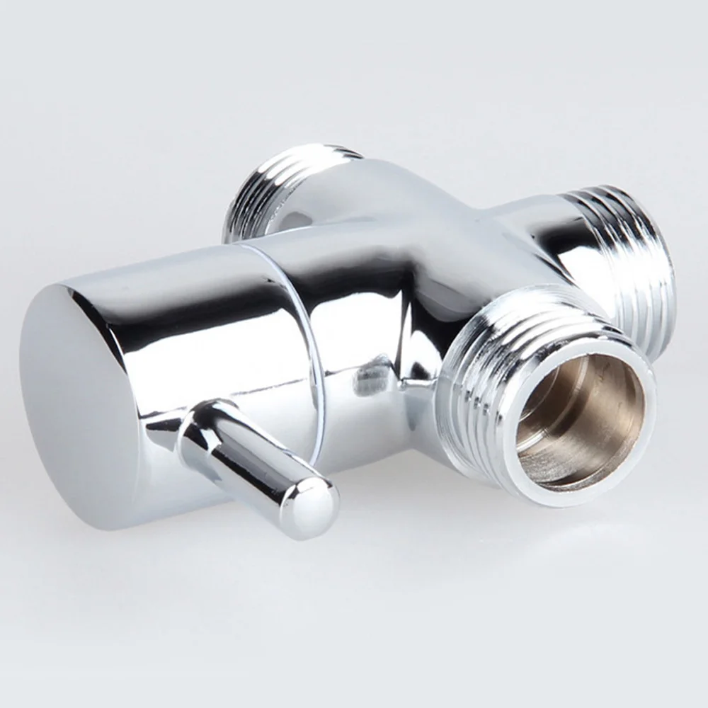 

Bidet Sprayer Diversion Valve Connector Irrigation Silver For Diverter