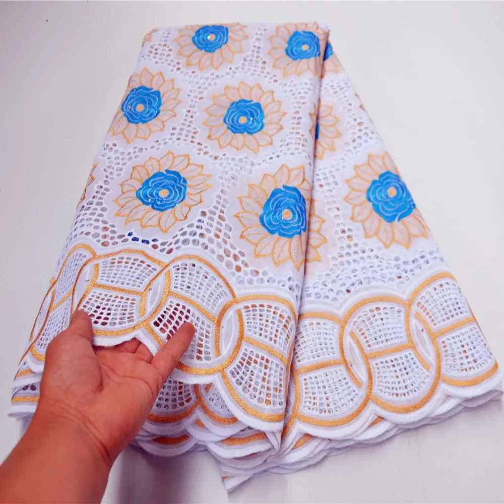 

New arrival Swiss Voile Lace African Voile Swiss Lace Fabric African Swiss Cotton Voile Lace Fabric For Wedding A81