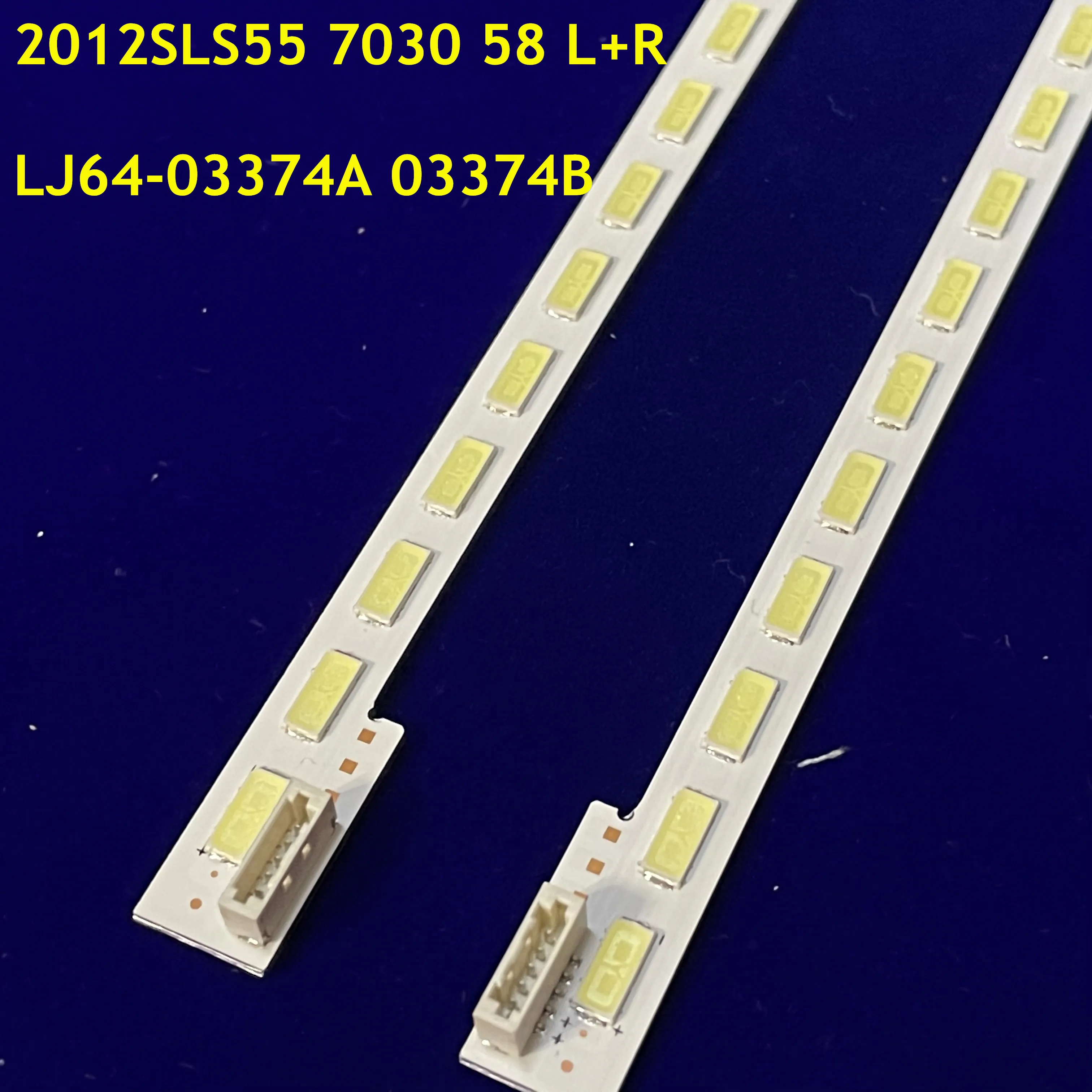 Фото 2 шт. светодиодные ленты подсветки для KDL-55HX755 KDL-55HX750 KDL-55EX640 KLV-55EX630 SLED 2012SLS55 7030 58 L R LJ64-03374A LJ64-03374B №2