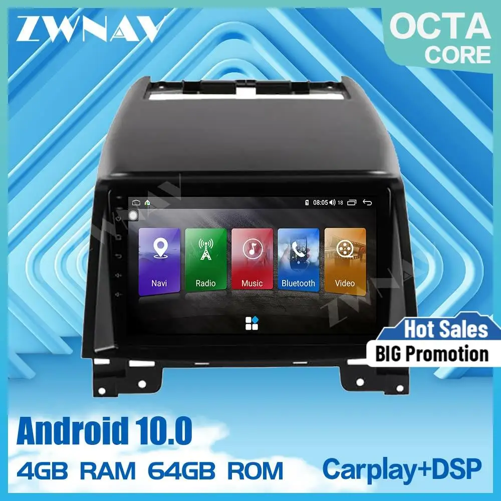 

DSP Carplay Android 10 экран Автомобильный мультимедийный DVD плеер для Luxgen SUV 2011 2012 2013 GPS авто Navi Радио Аудио Стерео головное устройство