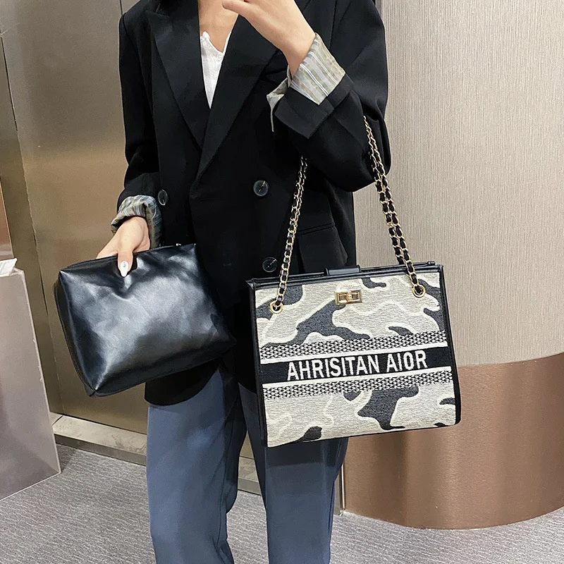 

Versatile Women's Bag 2021 New High-level Niche Temperament Chain Tote Bag Messenger Shoulder Bag Women Bags Designer Bags-bags