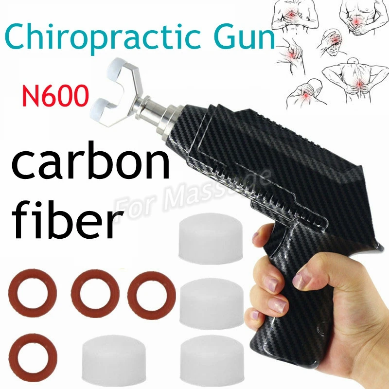 

Chiropractic Tool Carbon Fiber Correction Chiropractic Orthosis Treatment Body Relaxation Machine Electric M600