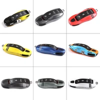 for porsche boxster cayman 911 panamera cayenne cayman macan key protective shell smart remote key cover auto accessories