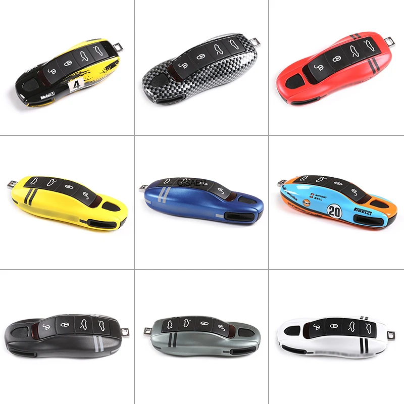 Защитный чехол для ключа Porsche Boxster Cayman 911 Panamera Cayenne Macan Smart Remote Key Cover Auto