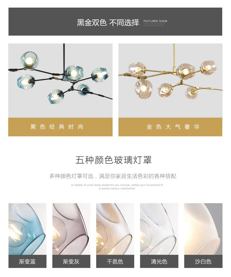 

nordic led stone chandelier deco maison deco chambre commercial lighting chandelier kitchen dining bar living room dining room