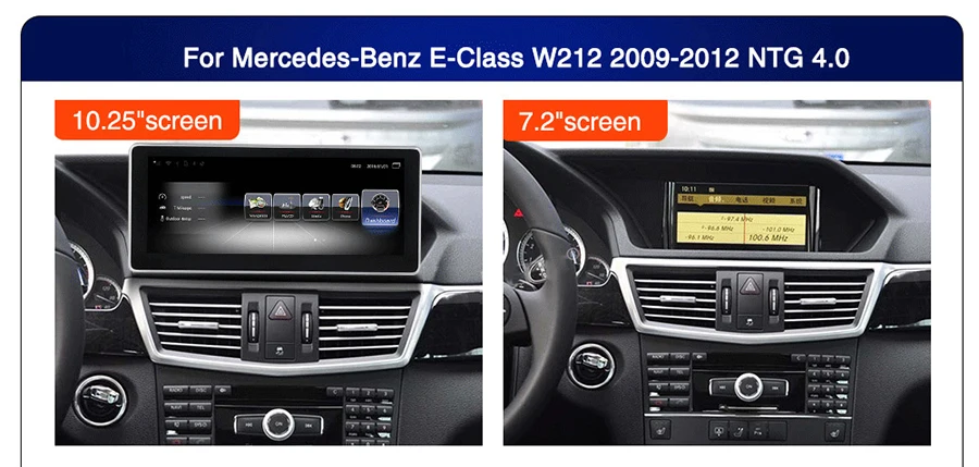 WITSON Android 9,0 10,25 ''автомобильный gps радио для BENZ e-класс W212 седан E180 E200 E260 E300 E320 E350 E400 E500 E550 E63AMG NTG4.0