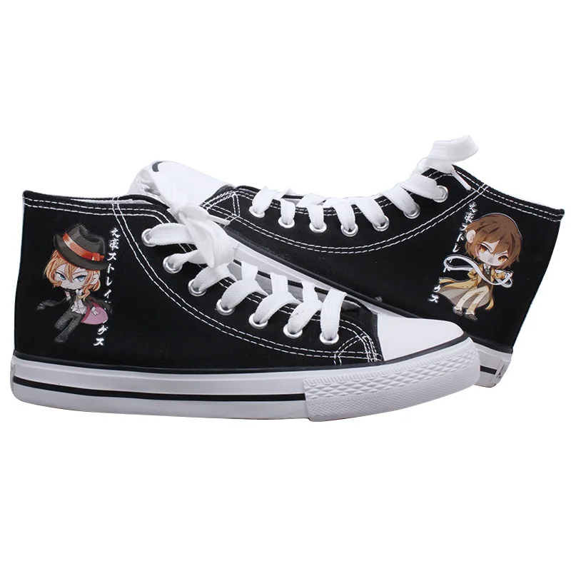 

Cosplay Demon Slayer Arknights Shoes Cute Cartoon Anime Printed Casual Daily Men Women Plus Size Breathable Canvas Shoes