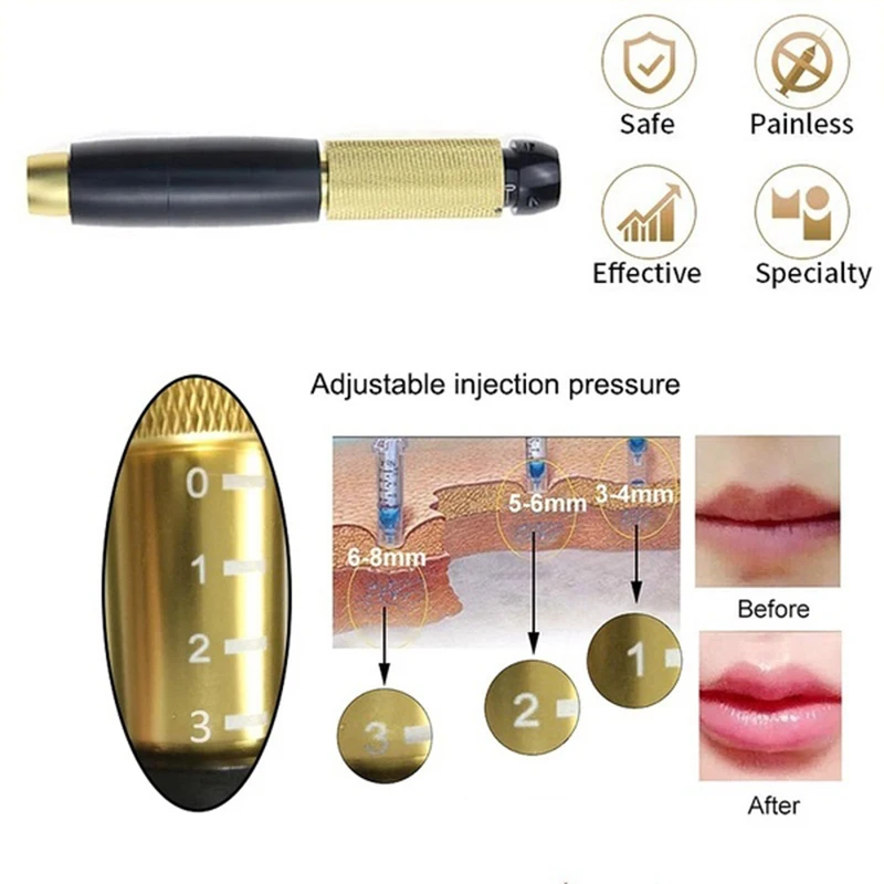 Неинвазивная ручка с гиалуроновой ручкой регулируемое неинвазивное высокое