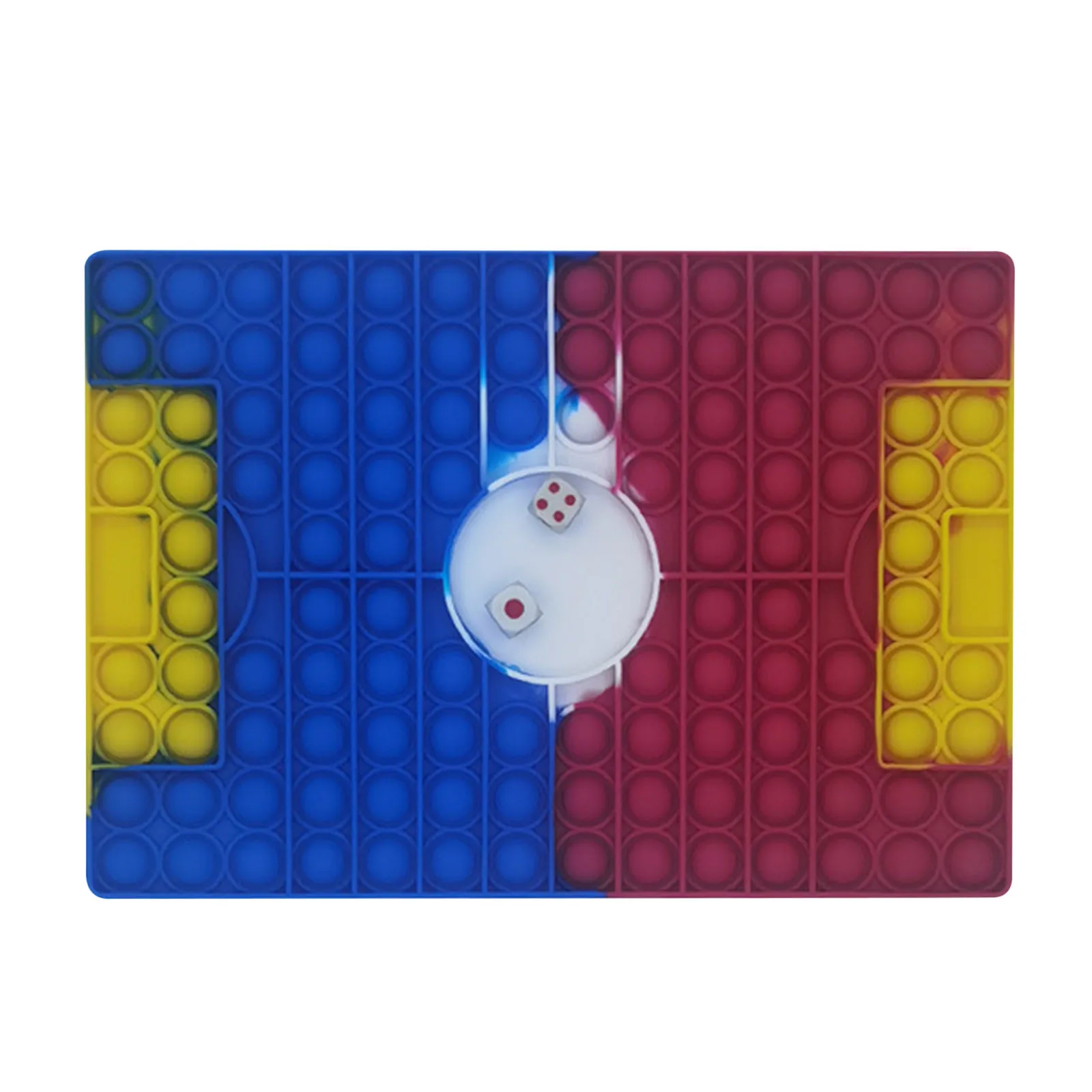 

Большая игра для аутизма, игрушка-антистресс, радужная шахматная доска с пузырьками, антистрессовые игрушки для детей и взрослых, игрушки д...