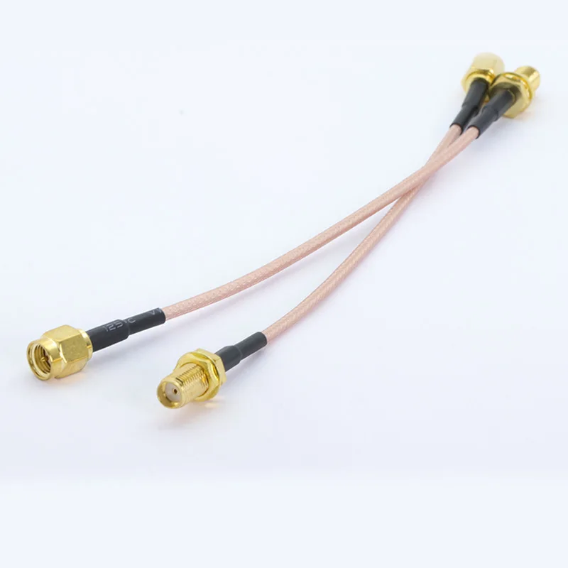 75 шт./лот SMA штекер к Гнездовой разъем кабель RG316 Pigtail РЧ коаксиальный 10 см |