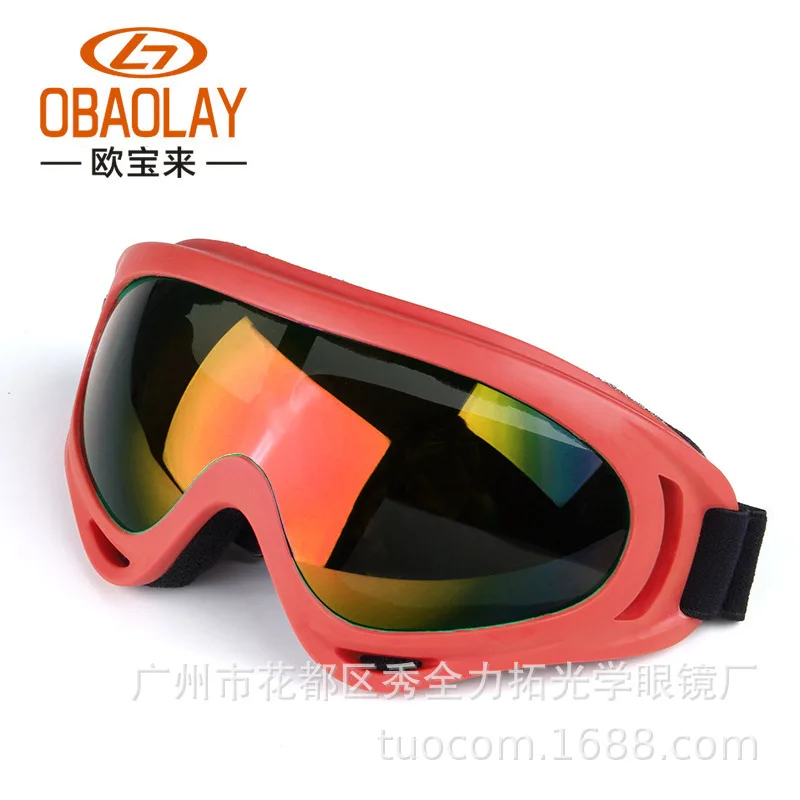 

Color motorcycle goggles outdoor riding goggles sand proof cross country motorcycle goggles