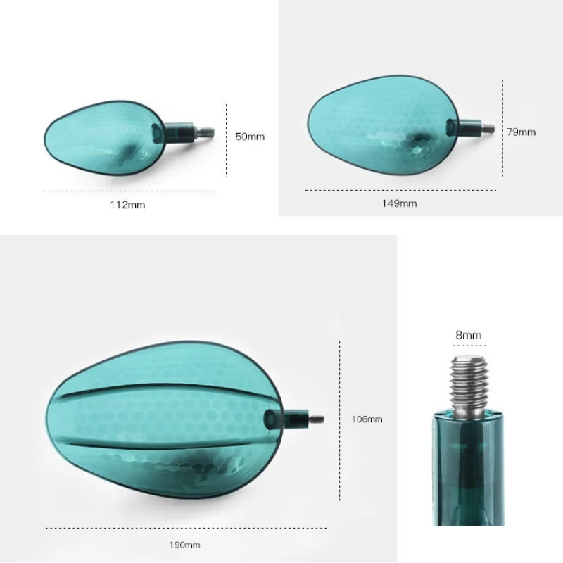 1 шт. наживка совок для вылавливания прочный пластик портативный легкий поток