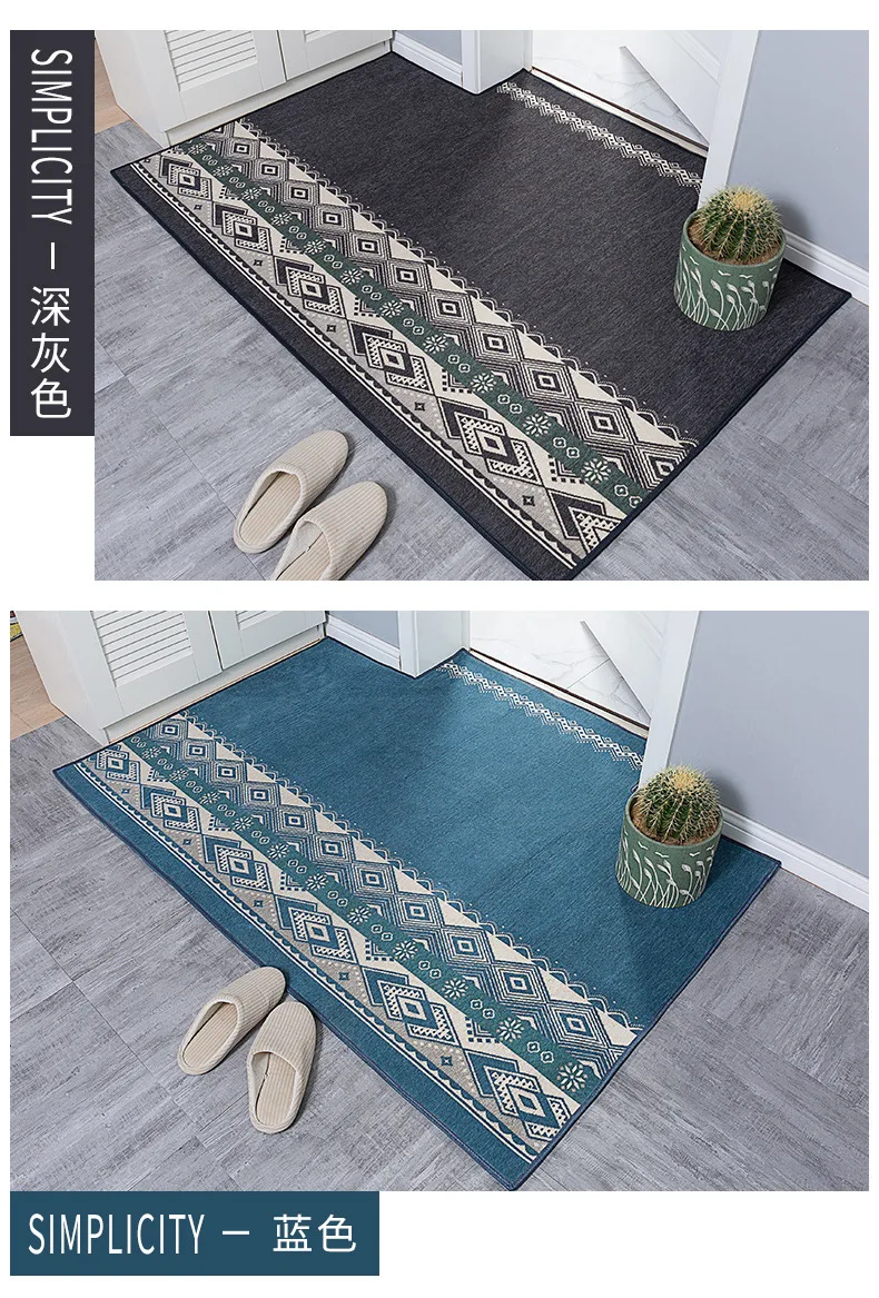 

Kitchen Mat Japanese-style entrance mats door entry door mats porch living room door mats household dirt-resistant