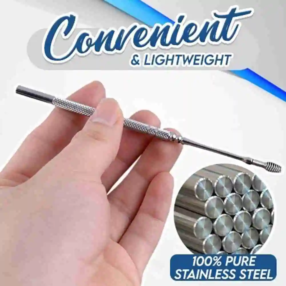 

Ear Wax Remove Tool Ear Pick Cleaning Tools Portable Multi-function Ear Wax Pickers 1PC Stainless Steel Earpick Wax Remover
