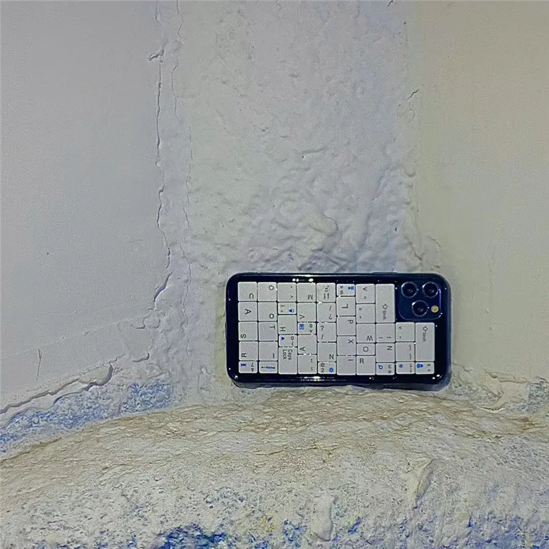 

Internet Celebrity Trend Spoof Keyboard IPhone11ProMax/12Mini/XR/XS/X/8/7 Anti-drop Couple Mobile Phone Case Wholesale