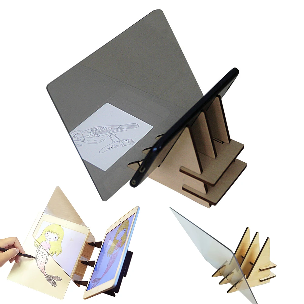 Детский светодиодный проектор оптическая доска для рисования детская панель