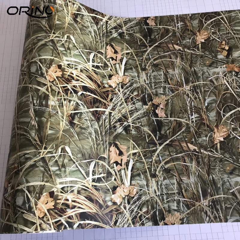 Shadow Grass Realtree камуфляжная виниловая пленка для автомобиля с выпуском воздуха DIY Стайлинг клейкая наклейка на мотоцикл наклейка
