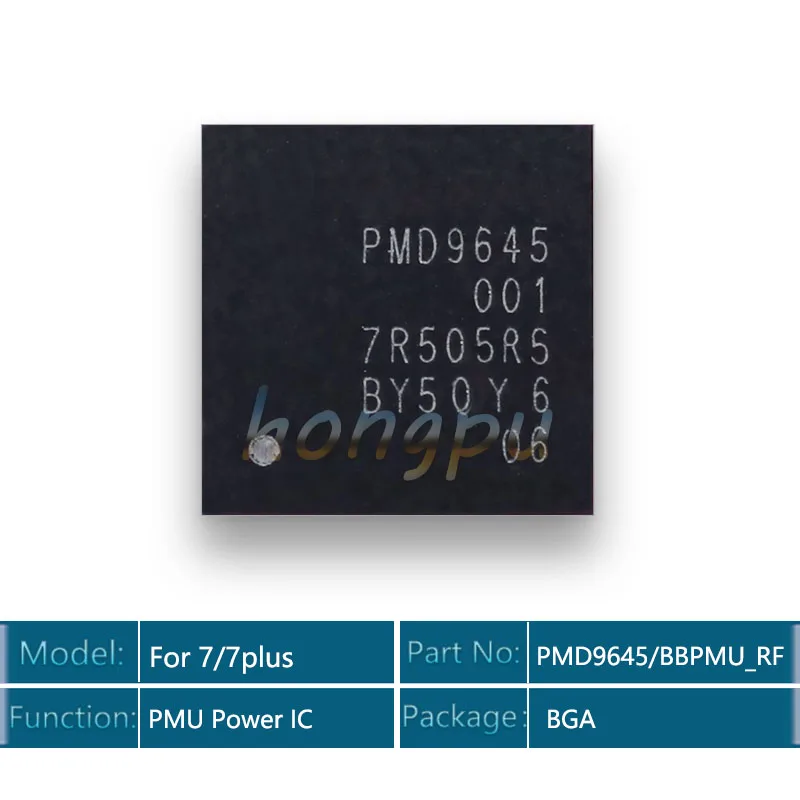 

5pcs/lot BBPMU_RF/PMD9645 PMU For iphone 7/7plus baseband Small Power Management IC Chip For Qualcomm Version