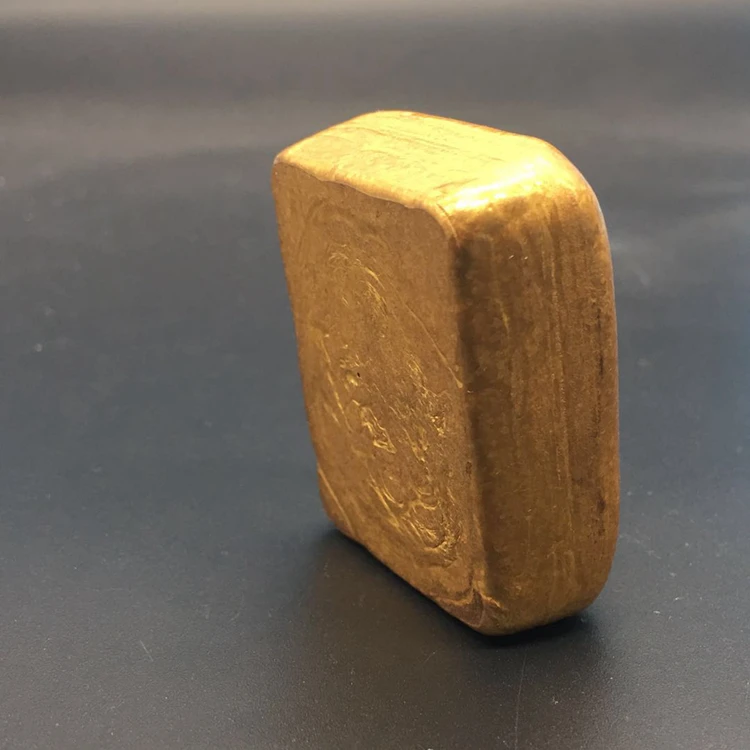Античный квадратный золотой слиток(Rijin Dou Gold