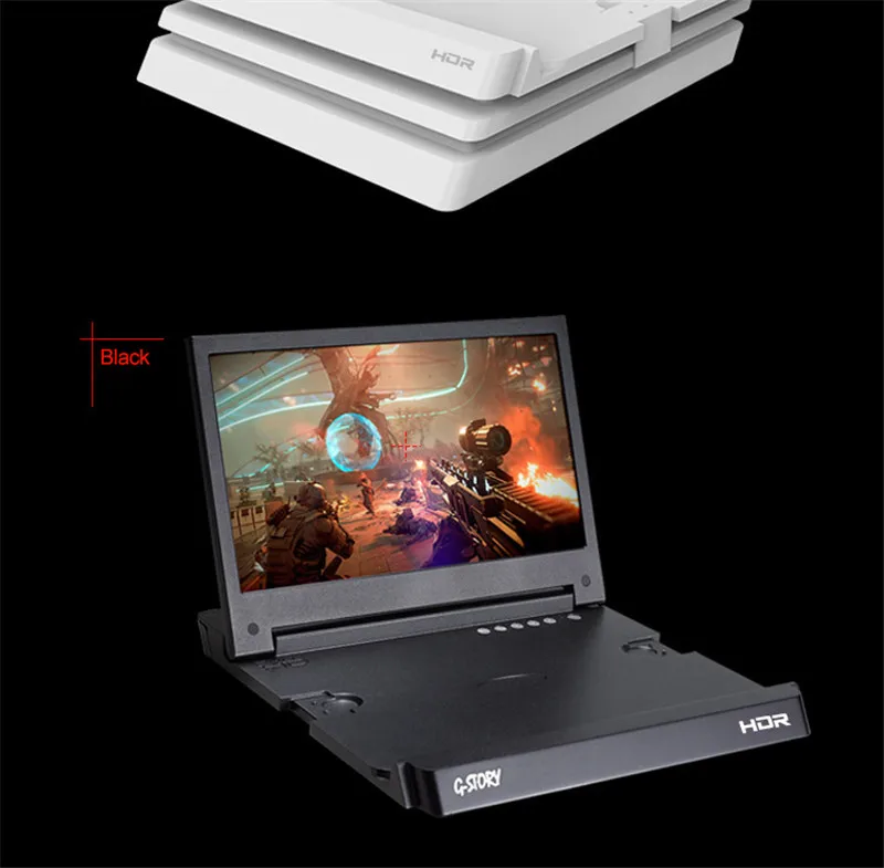 G-STORY 11,6 ''ips FHD 1080P Портативный игровой монитор для ухода за глазами для PS4 тонкий с FreeSync HDMI кабель динамик игровой дисплей