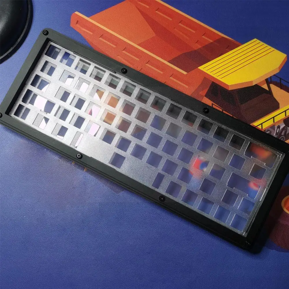 

Stacked Acrylic Gasket Mechanical Keyboard Kit Layout Keyboard 60% R6g8