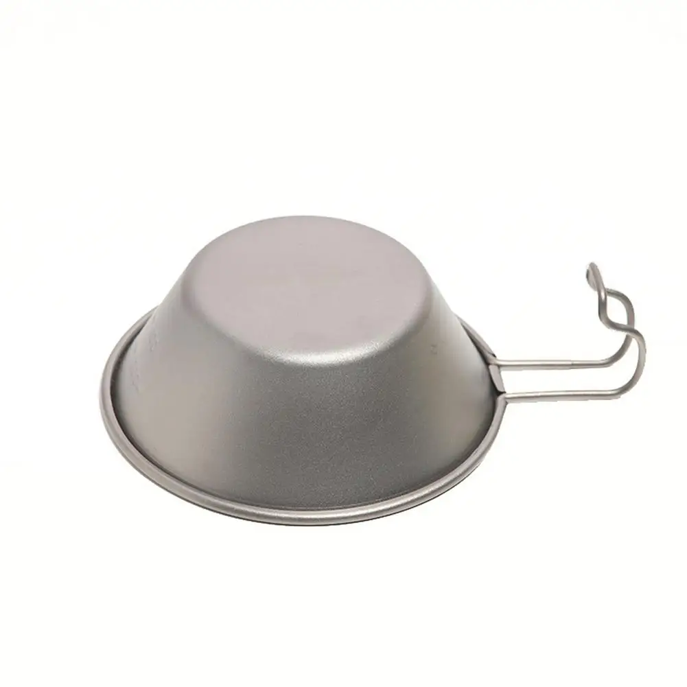 

Походные миски 300 мл светильник Кая титановая чашка со складной ручкой и сумкой для хранения