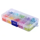 10 цветов, аксессуары для вязания, маркеры для вязания крючком, пластиковые маркеры для вязания крючком 120 шт.кор.