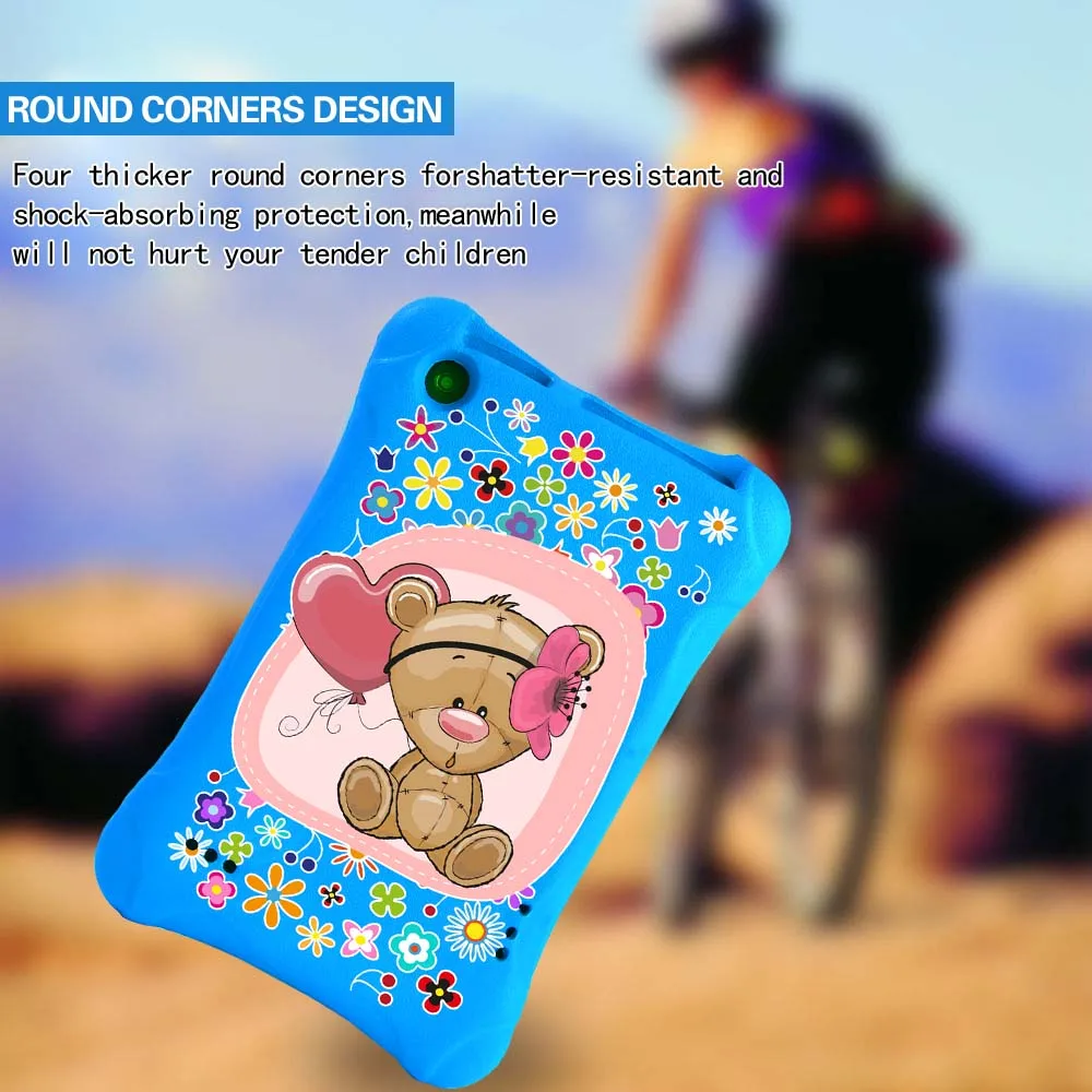 Чехол для планшета Fire 7 (5/7/9 поколения) — детский безопасный противоударный чехол