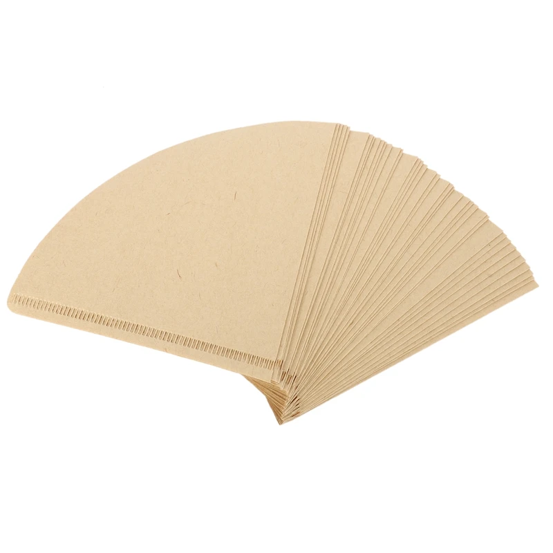 

Hot V60 Filter Cup Special 102 Coffee Filter Paper Coffee Filter Papers Unbleached Drip Paper Cone Shape Coffee 80Pcs