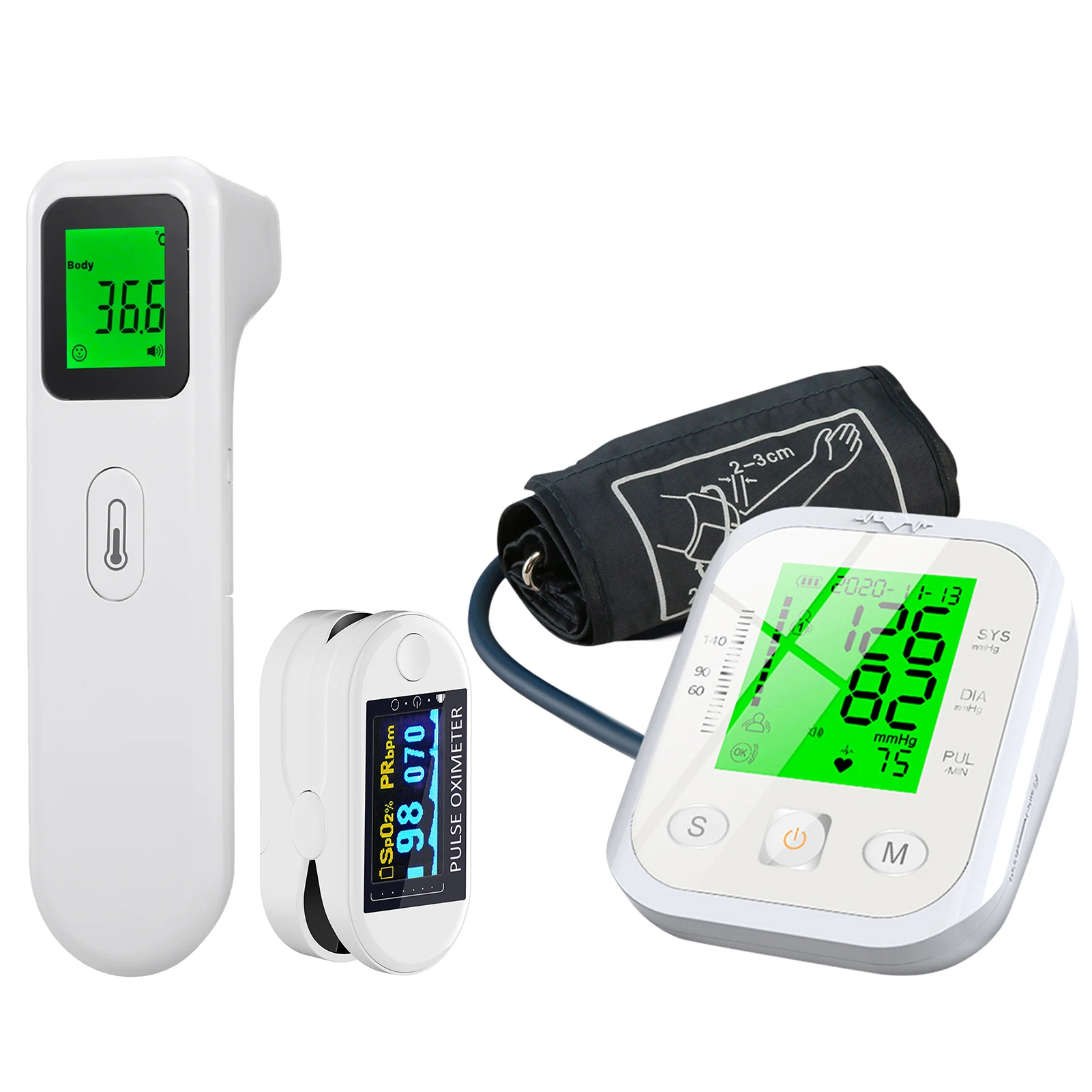 пульсоксиметр на палец OLED дисплей Пальчиковый оксиметр измеритель пульса